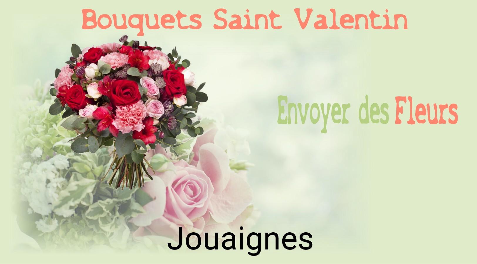 Roses de Saint-Valentin livrées à Jouaignes